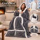 CozyNest™ Heated Blanket Hoodie